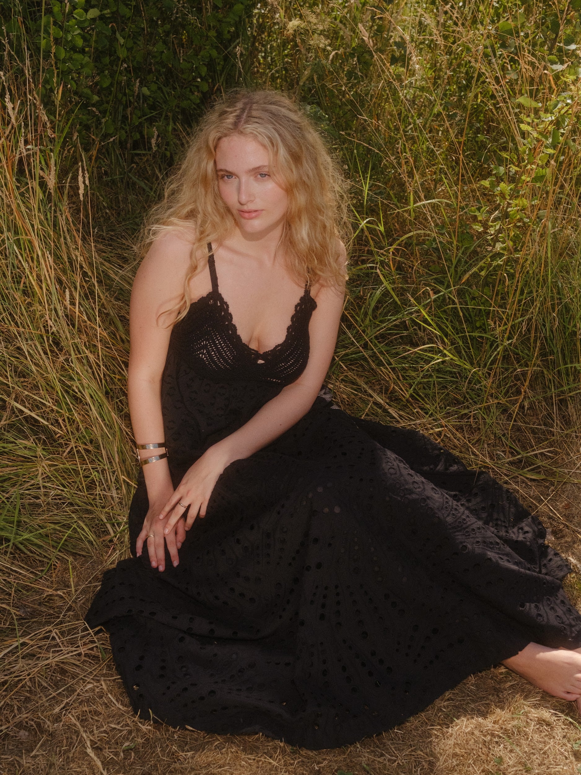 Black Umbrella Skirt (KS-006) - Image 8